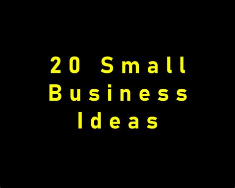 20 Small Business ideas you should try in the year 2023 Business ...