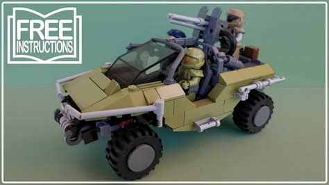 LEGO Halo Warthog - FREE Instructions - YouTube