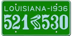 Louisiana License Plates - LICENSEPLATES.TV