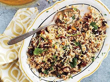 Mixed Rice Pilaf with Dried Fruit and Nuts Recipe | Recipe | Rice pilaf, Pilaf, Vegetable side ...