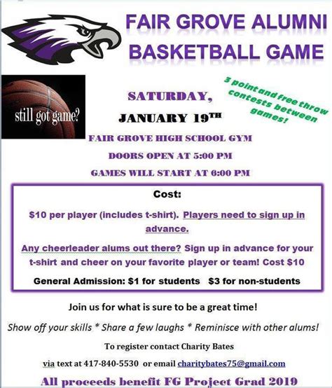 FG Alumni Basketball Game | Fair Grove R-X School District