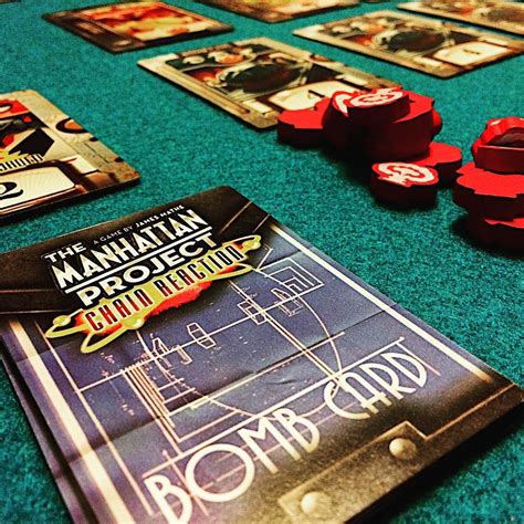 Playing The Manhattan Project: Chain Reaction by @MinionGames #bgg #ohio #boardgames #fun # ...