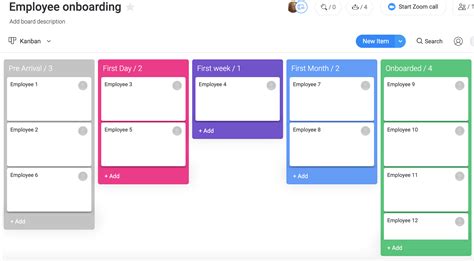 Onboarding Schedule For New Hire Template