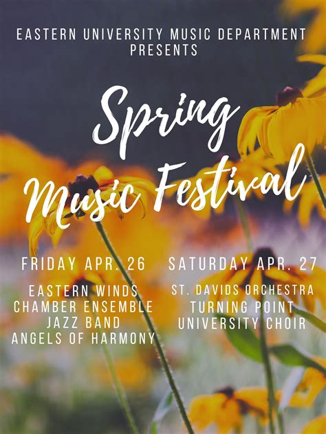 Spring Music Festival Tickets in Saint Davids, PA, United States