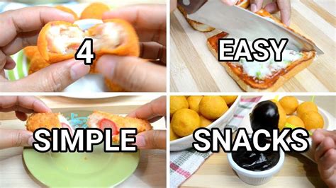 How To Make Easy Snacks - Home Alqu