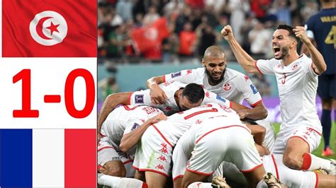 Tunisia vs France 1-0 Extended Highlights All Goals FIFA WORLD CUP 2022 ...