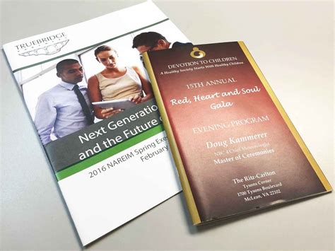 Program Booklet | Booklet Printing | Book Printing Services