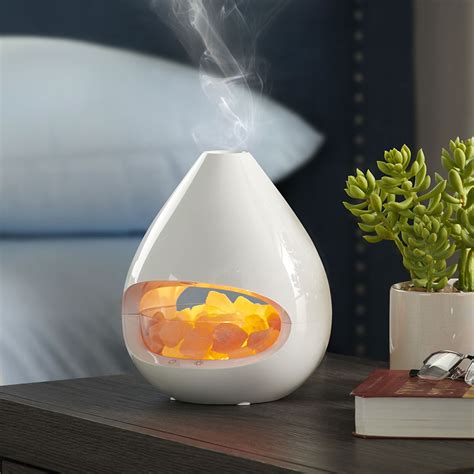 The Himalayan Salt Lamp Diffuser - Hammacher Schlemmer