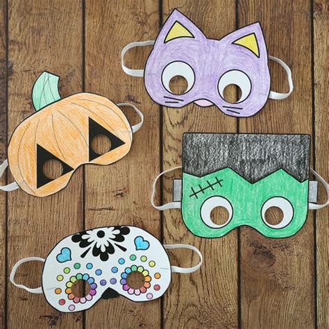 26 Easy DIY Halloween Masks - How To Make a Halloween Mask