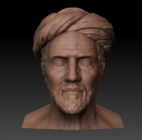 Portrait of an Eastern Philosopher | CGTrader