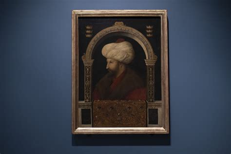 Italian painter Bellini's portrait of Sultan Mehmed II on exhibition ...