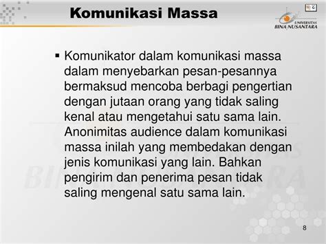 PPT - Komunikasi Massa Pertemuan 5 PowerPoint Presentation, free download - ID:4721160