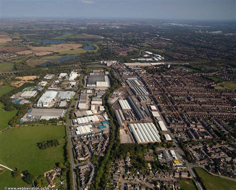 Old Wolverton Milton Keynes MK12 from the air | aerial photographs of ...