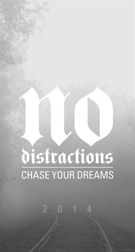 No Distraction - mobile9 | Wallpaper iphone quotes, Wallpaper quotes ...