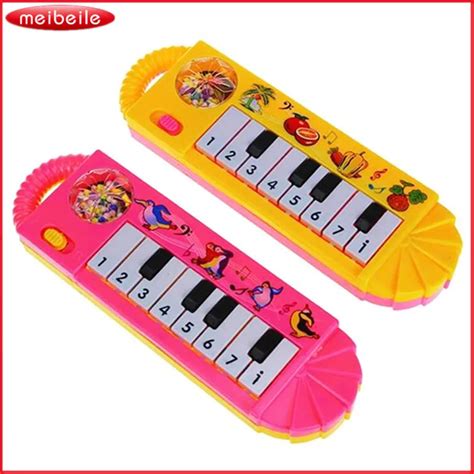 Baby Piano Toy Infant Toddler Developmental Toy Accordion Kids Musical Piano Early Educational ...