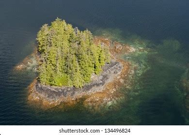 Alaska Prince Wales Island Aerial View Stock Photo 134496824 | Shutterstock