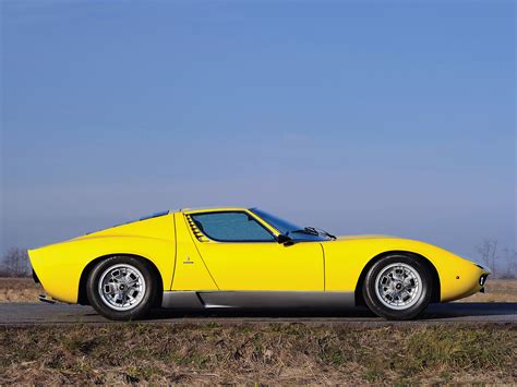 The Lamborghini Miura is the core of the brand's successful history