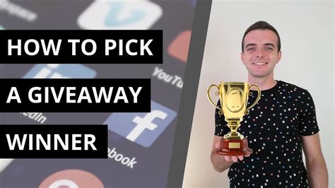 How to Pick a Winner 🏆 Instagram Giveaway, Facebook Giveaway, Viral ...