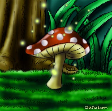 mushroom art | I365Art