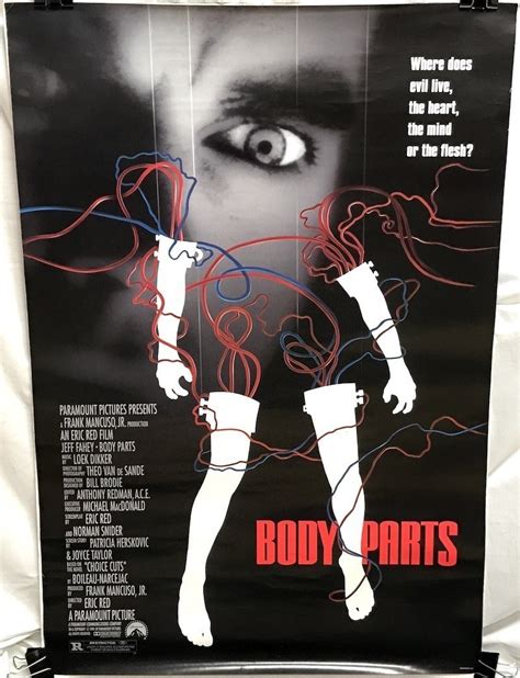 Body Parts (1991) Double Sided One-sheet Poster