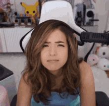 Pokimane Kicking Gif