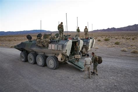 U.S. Marine Corps uses its newest ACVs during exercise in Twentynine Palms