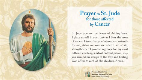 October 2020 Day of Prayer for the Healing of Cancer | The National Shrine of Saint Jude