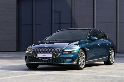 Genesis G80 Electric Sedan Breaks Cover At Shanghai Auto Show 2021 ...