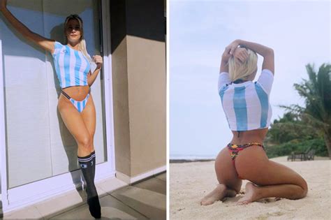 World Cup 2018: Sol Perez shares VERY sexy snap in support of Argentina ...