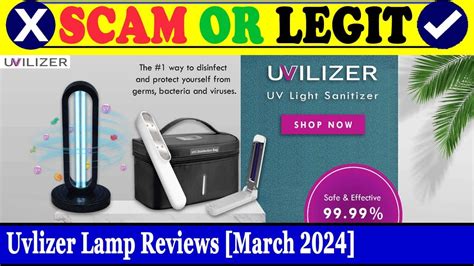 Uvlizer Lamp Reviews (March 2024) - Is This A Legit Website? Find Out! | Scam Inspecter - YouTube