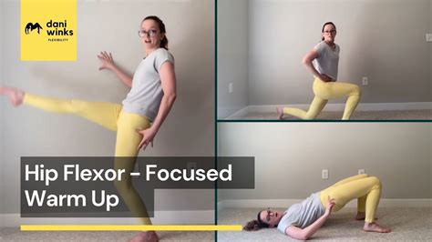 Hip Flexor Focused Warm Up for Splits - YouTube