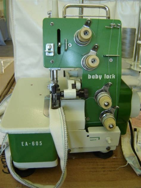 Baby Lock Serger Sewing Machine EA 605 Vintage Green