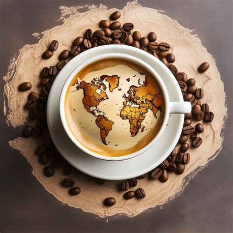 Premium AI Image | Show your Love For Coffee Aesthetic Coffee Day Visuals