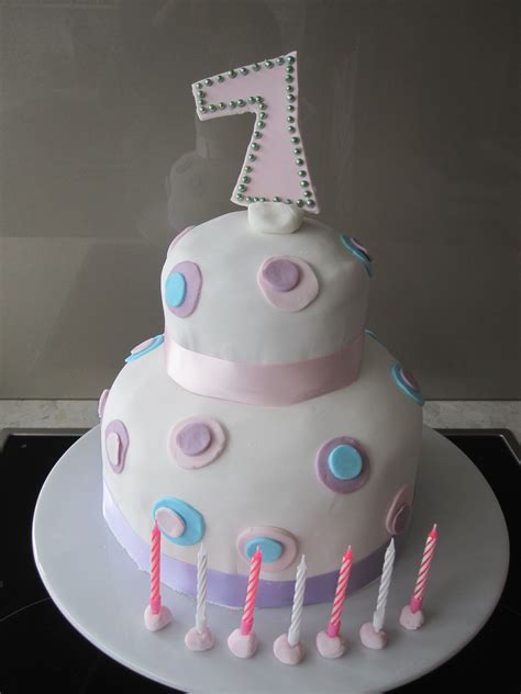 7th birthday cake for little girl | My Cake Images | Pinterest | Birthday cakes, Little girls ...