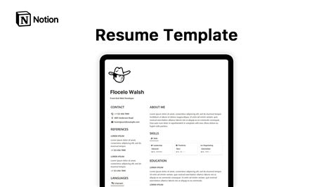 Resume Template | Notionhub