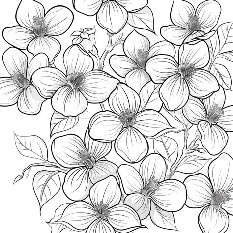 Jasmine coloring page 01