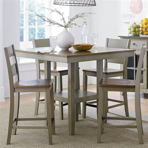 Standard Furniture 5 Pieces Counter Height Dining Set & Reviews | Wayfair