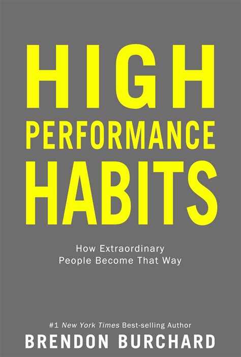 High-Performance Habits by Brendon Burchard, Hardcover, 9781401952853 | Buy online at The Nile