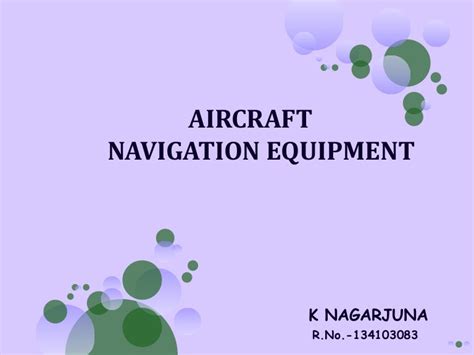 Aircraft navigation system