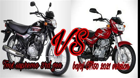 bajaj CT150 2021 vs honda tmx supremo 3rd gen - specs comparison - YouTube