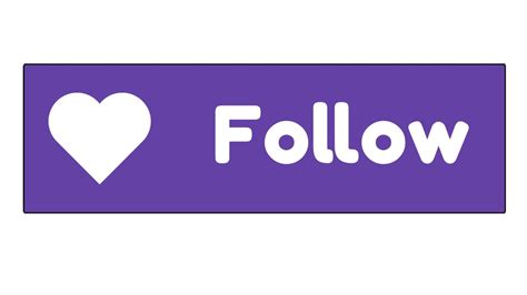 follow twitch button – twitch follow animation free – Dadane