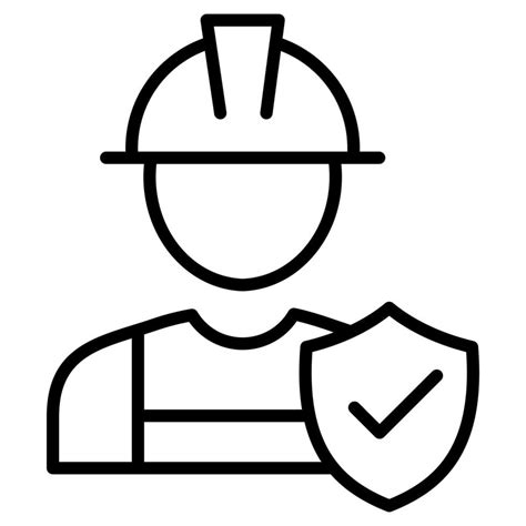 Industrial Safety icon line vector illustration 38493529 Vector Art at Vecteezy