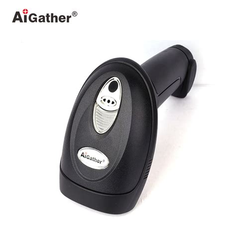 Black Color Long Barcode Scaning Accurate Wired Barcode Scanner for POS - China Barcode Scanner ...