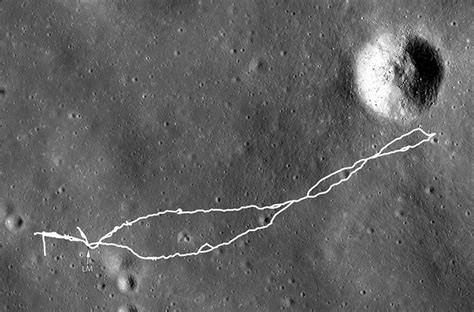 Visible Moon Landing Sites Map