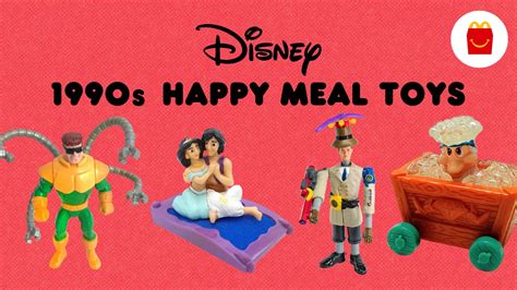 Disney McDonald's Toys From the 1990s: The Complete List