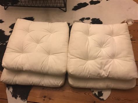 4 x IKEA cushions for IKEA dining room chairs | in Clapham Junction, London | Gumtree