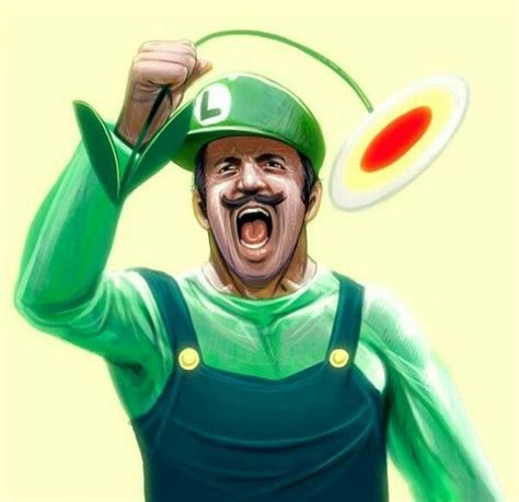 Realistic Luigi | Fan art, Art, Luigi