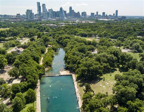 Austin's Barton Springs Pool reopens just in time for spring break