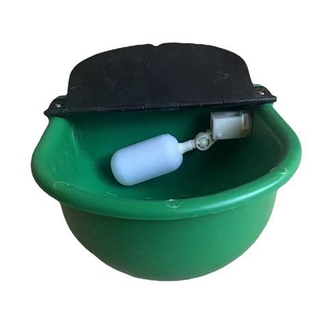 Automatic Livestock Waterer, Automatic Cow Drinking Water Bowl with Float, Cattle Horse Sheep ...