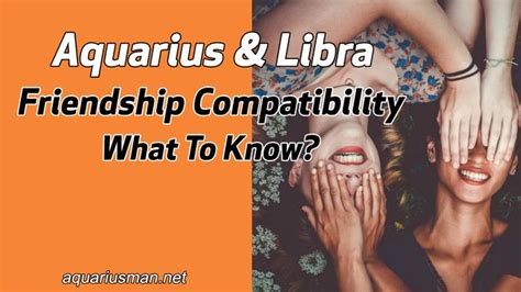 Aquarius And Libra Friendship Compatibility: What To Know?